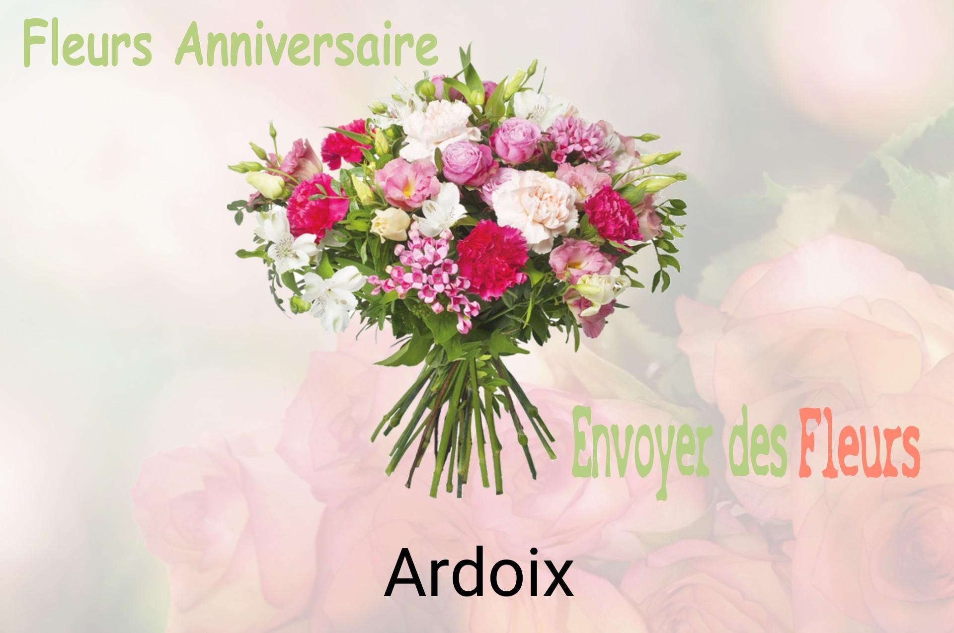Bouquet de fleurs d’anniversaire livré à Ardoix